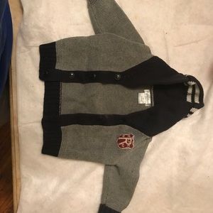 Infant polo sweater